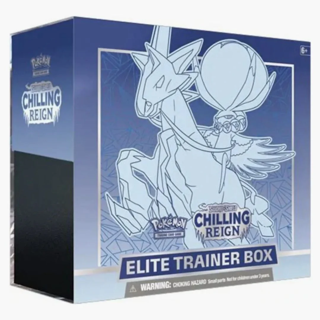 Pokémon Tcg Sword & Shield Chilling Reign Elite Trainer Box (ice Rider Calyrex) - Image 2