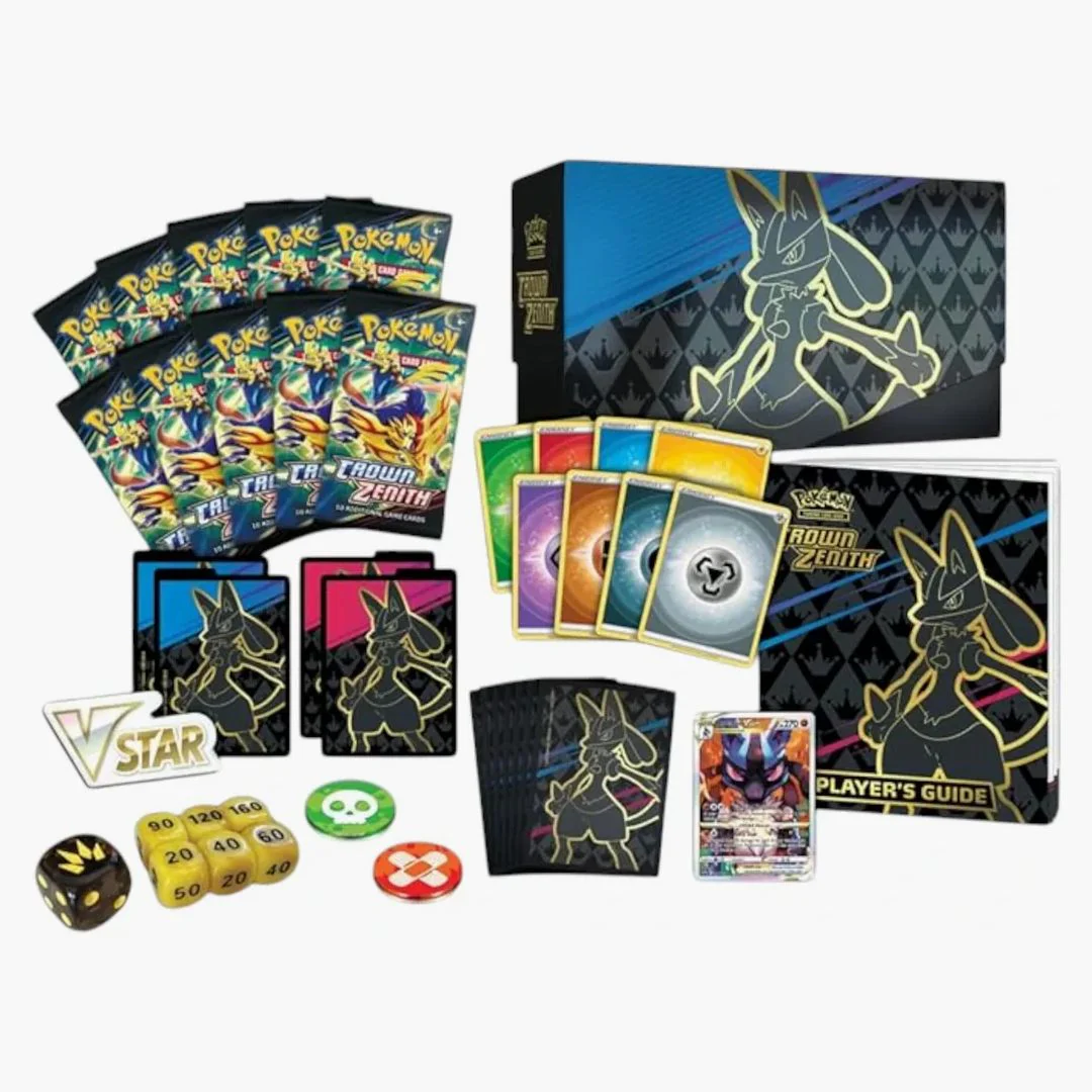 Pokémon Tcg Sword & Shield Crown Zenith Elite Trainer Box