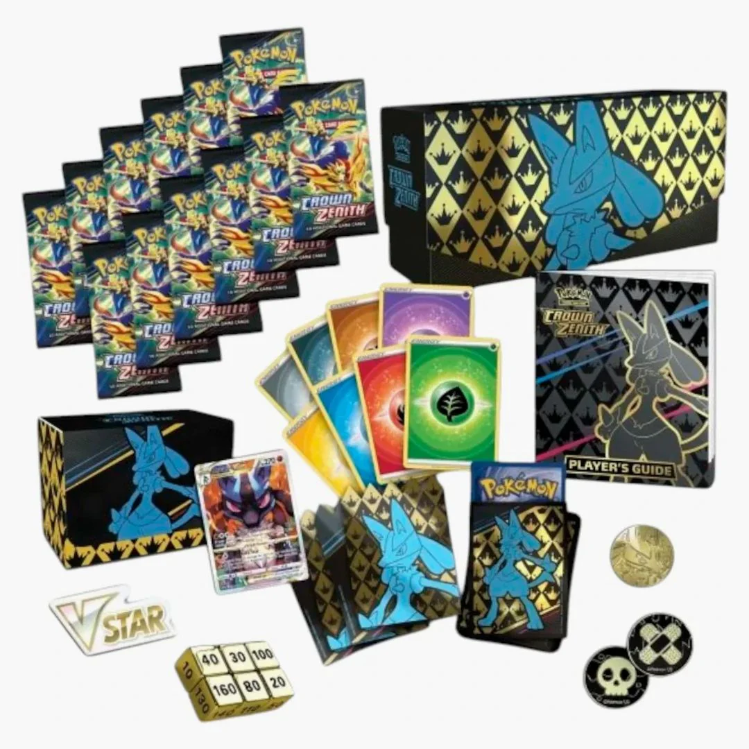 Pokémon Tcg Sword & Shield Crown Zenith Pokémon Center Elite Trainer Box Plus 4x Lot - Image 2