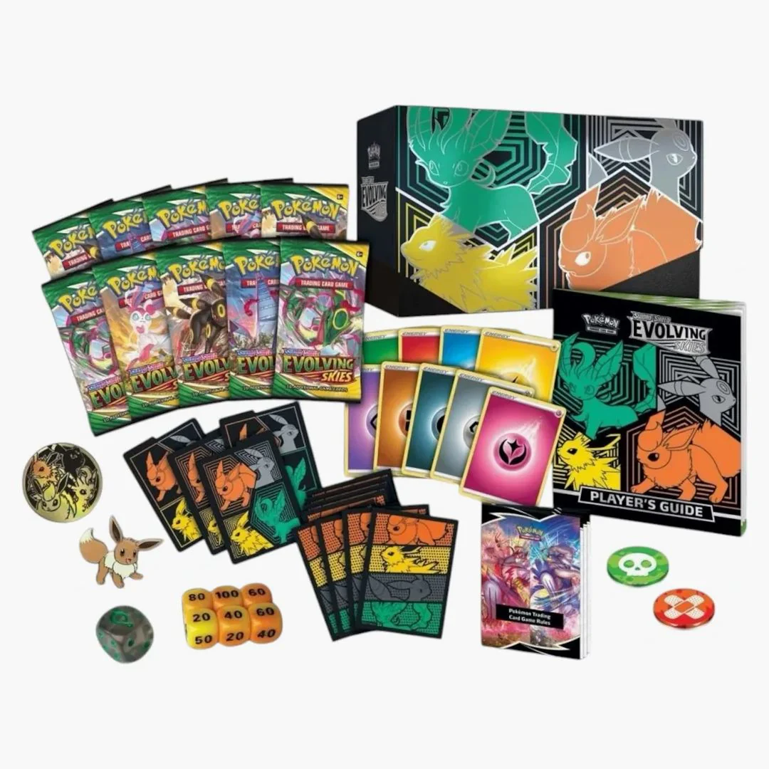 Pokémon Tcg Sword & Shield Evolving Skies Pokémon Center Elite Trainer Box (flareon/jolteon/umbreon/leafeon) - Image 2