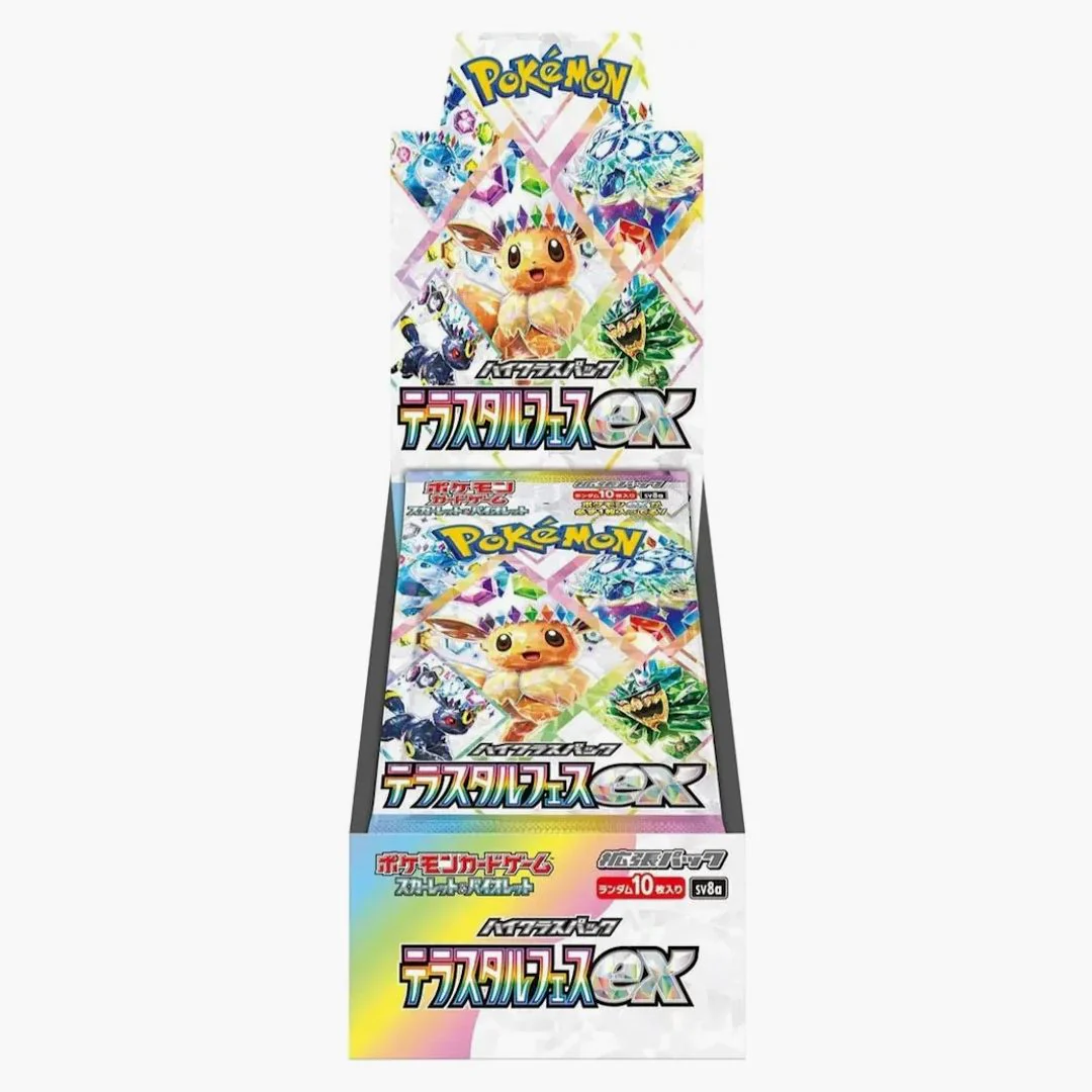 Pokémon Terastal Festival Ex Sv8a Booster Box (japanese)