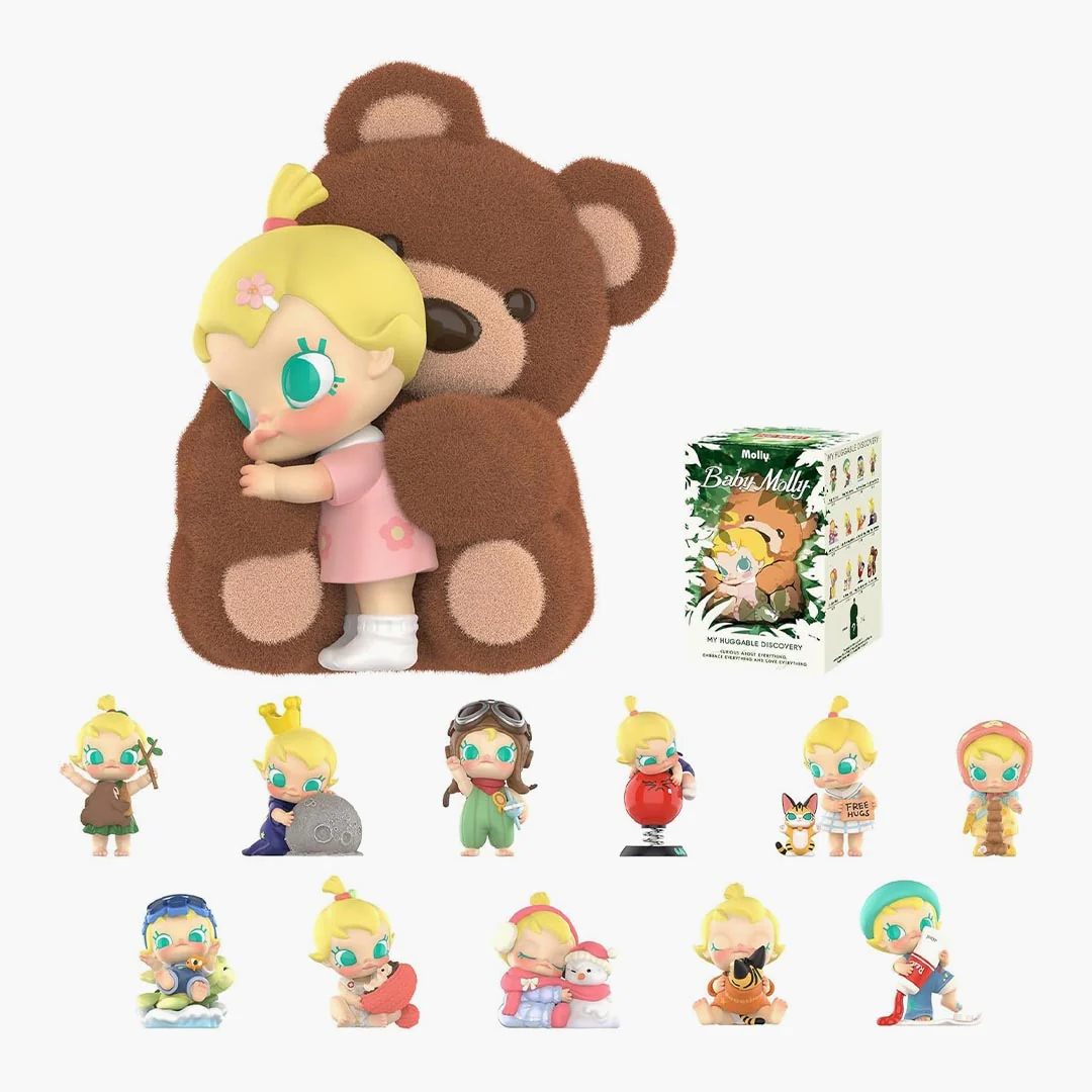 Pop Mart Baby Molly My Huggable Discovery Series Figures Single Blind Box - Image 2