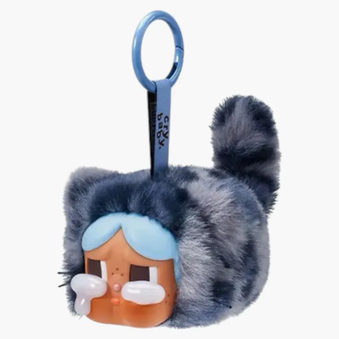 Pop Mart Crybaby Wild But Cutie Series Denim Cutie Vinyl Plush Pendant