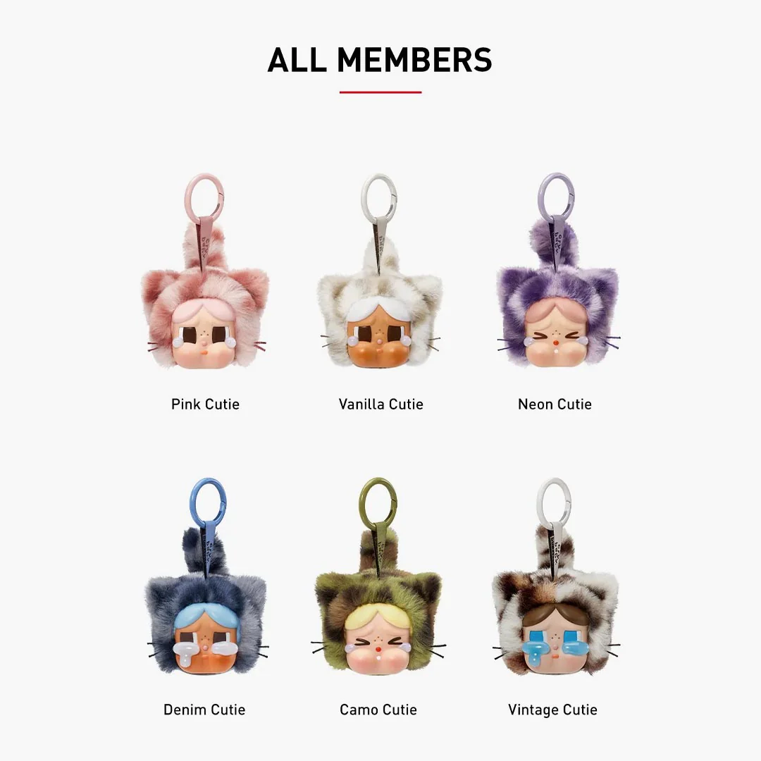 Pop Mart Crybaby Wild But Cutie Series Vinyl Plush Pendant Sealed Case (6 Blind Box) - Image 2