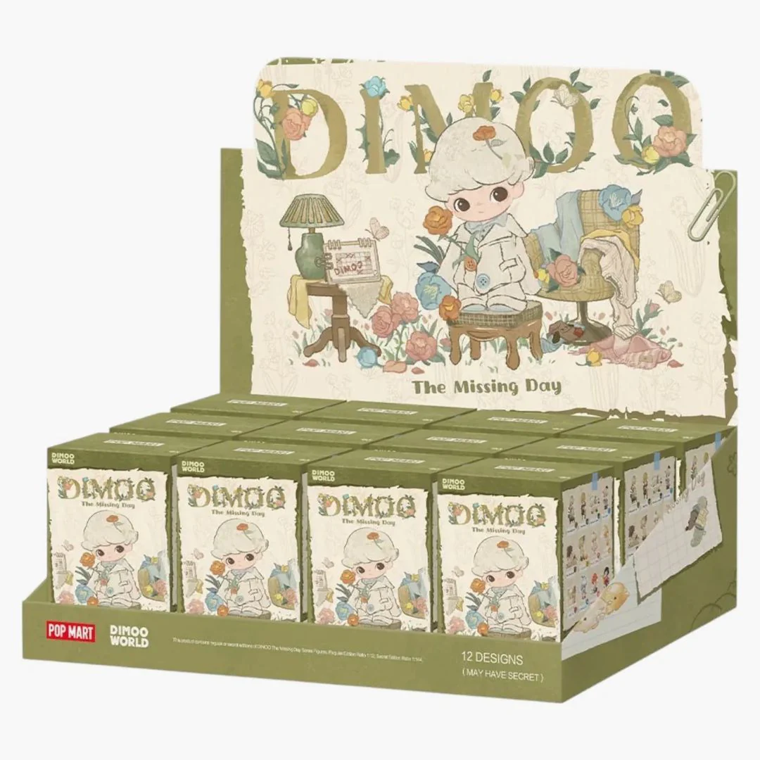 Pop Mart Dimoo The Missing Day Series Figures Sealed Case (12 Blind Boxes)
