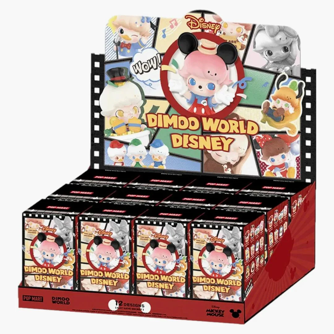Pop Mart Dimoo World X Disney Series Figures Sealed Case (12 Blind Box)