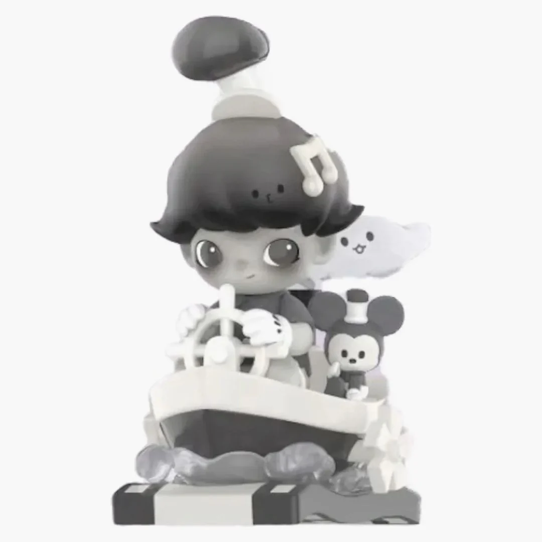 Pop Mart Dimoo World X Disney Series The Captain Of Steamboat Willie (secret Edition) Figure