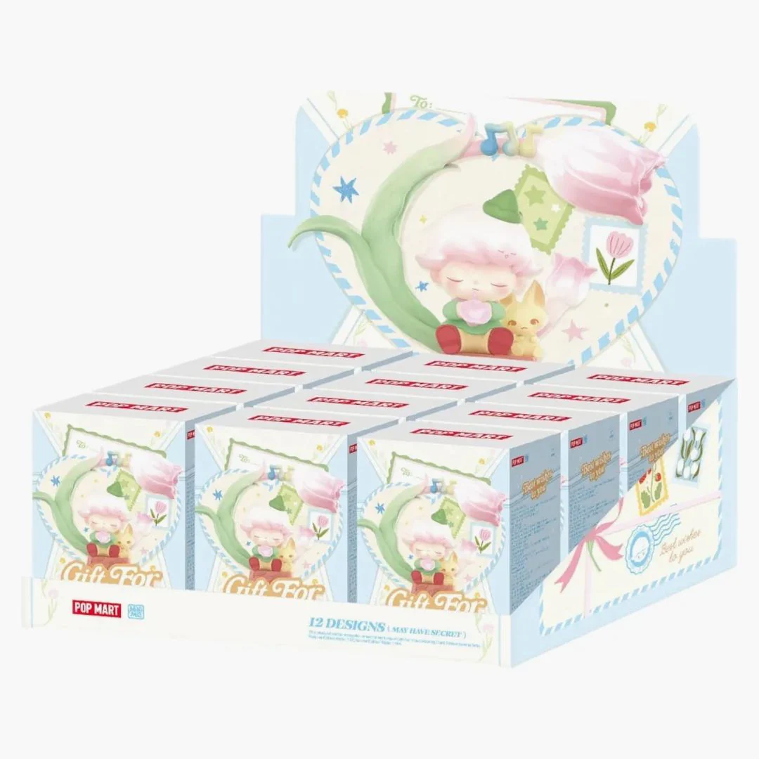 Pop Mart Gift For You Greeting Card Series Scene Sets Sealed Case (12 Blind Box)