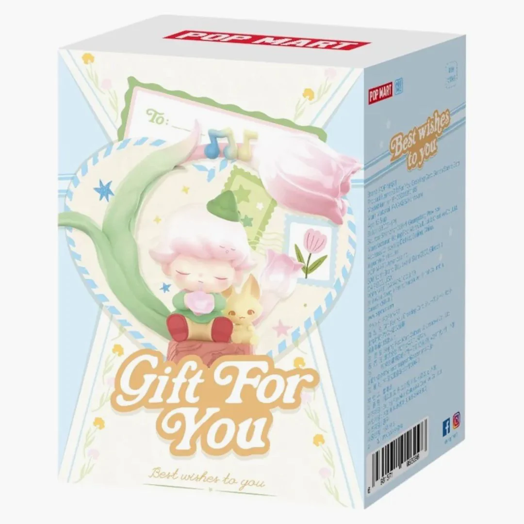 Pop Mart Gift For You Greeting Card Series Scene Sets Single Blind Box