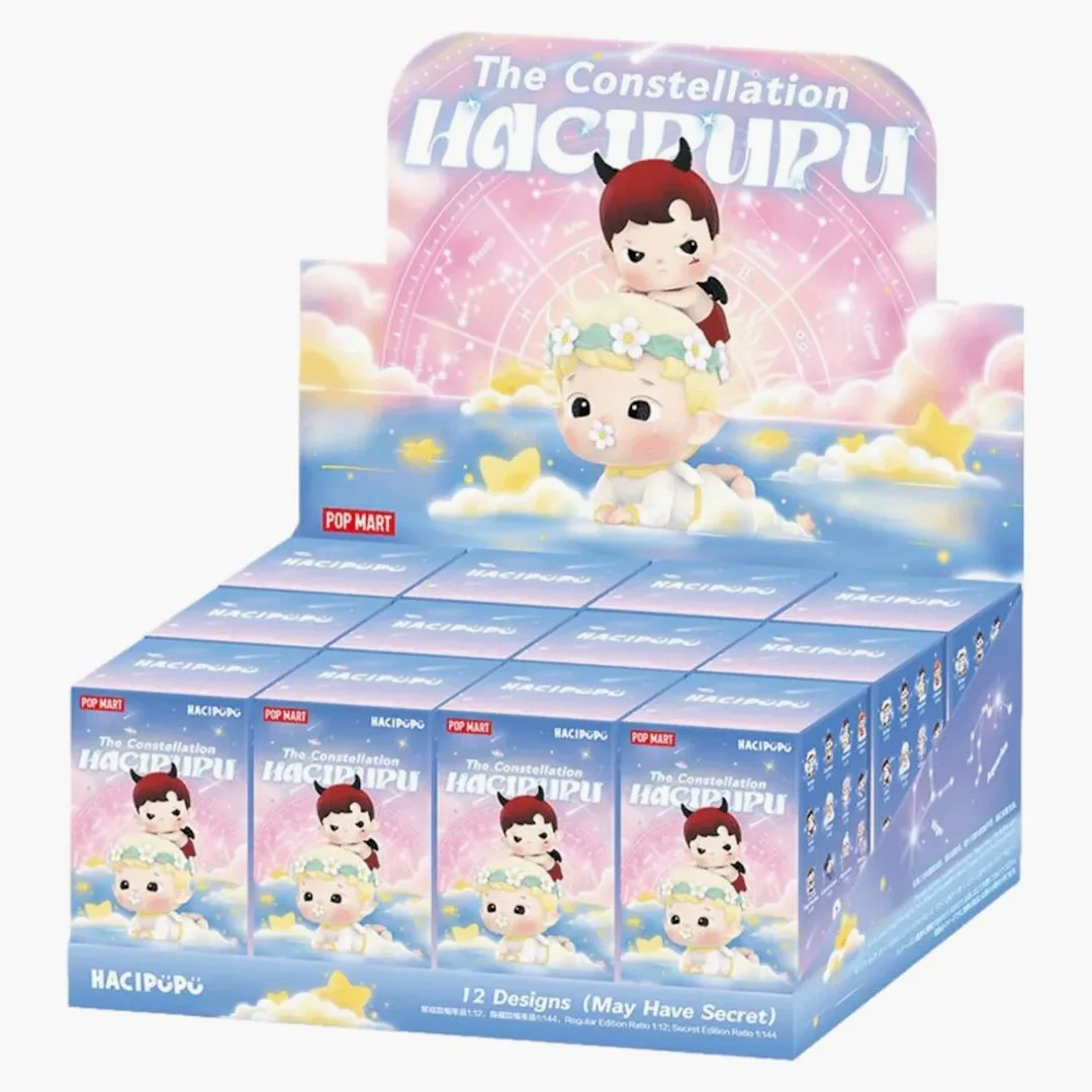 Pop Mart Hacipupu The Constellation Series Figures Sealed Case (12 Blind Box)
