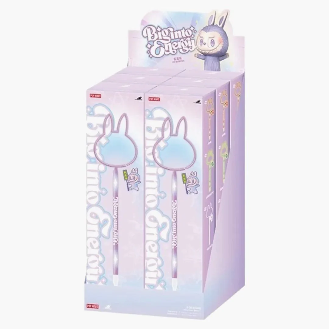 Pop Mart Labubu The Monsters Big Into Energy Series Pen Sealed Case (6 Blind Box)