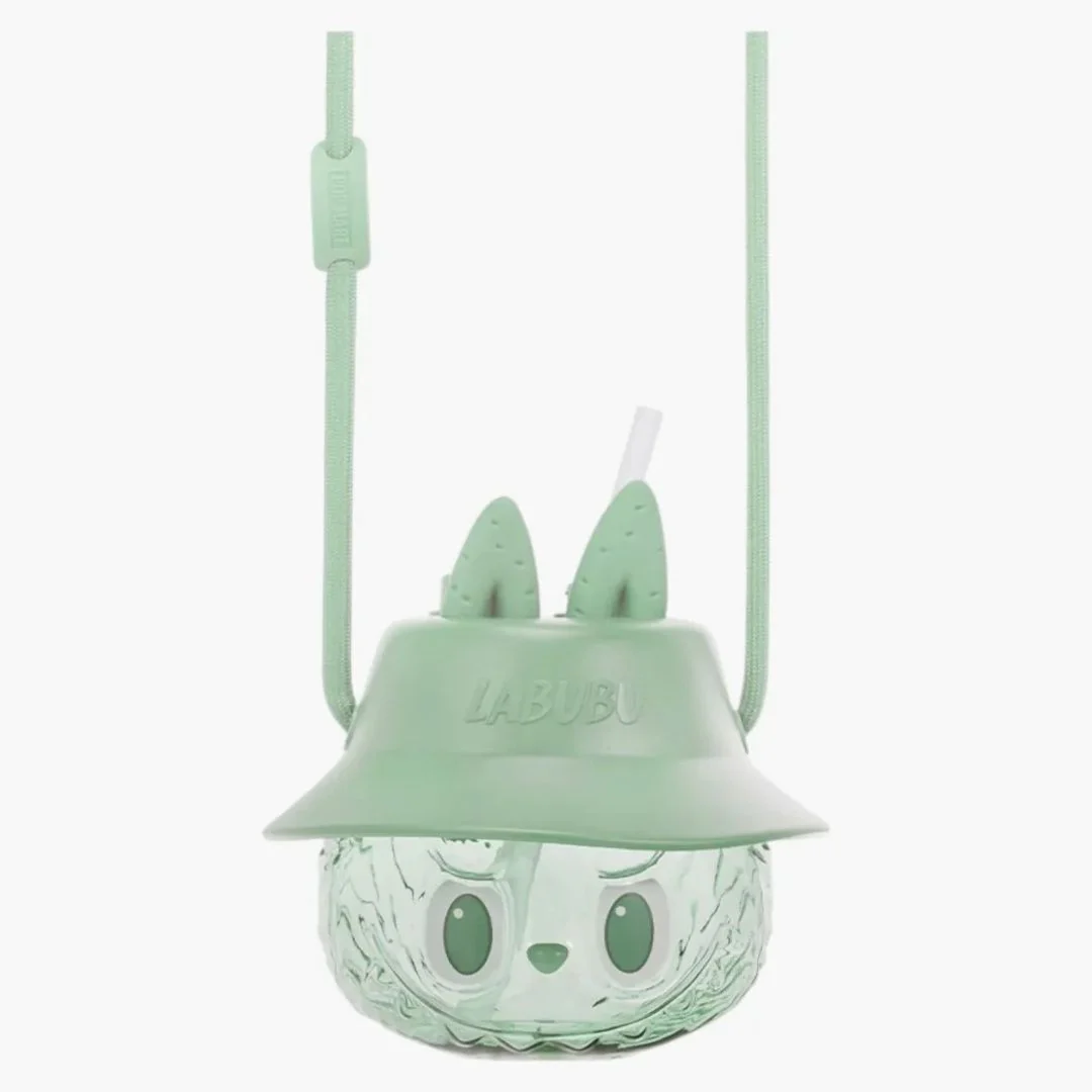 Pop Mart Labubu The Monsters Wacky Mart Series Green Pomelo Tumbler