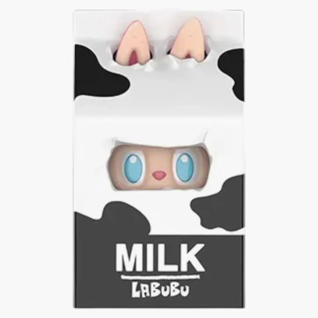 Pop Mart Labubu The Monsters Wacky Mart Series Milk Figure