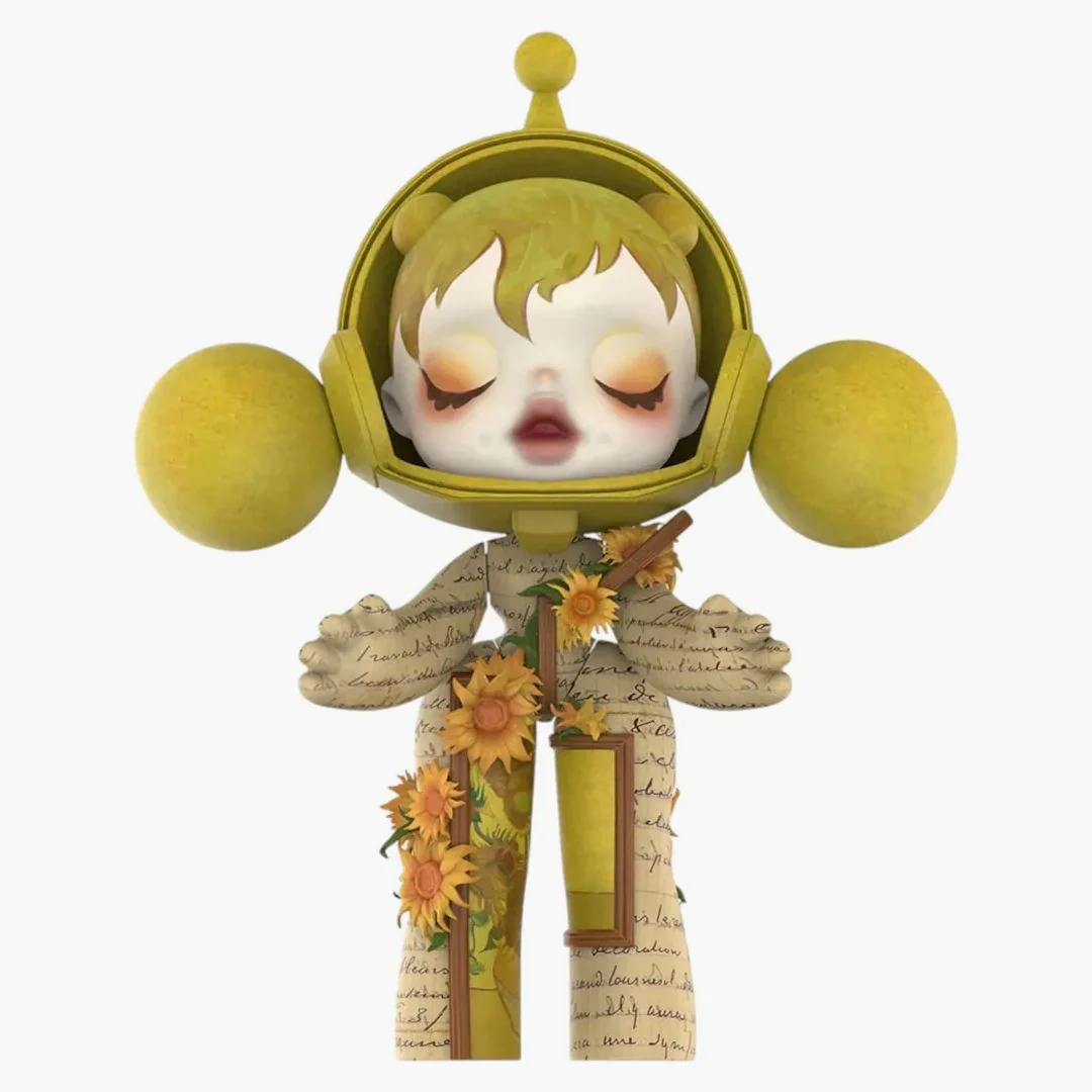 Pop Mart Mega Skullpanda Van Gogh Museum Sunflowers 4 - Image 2
