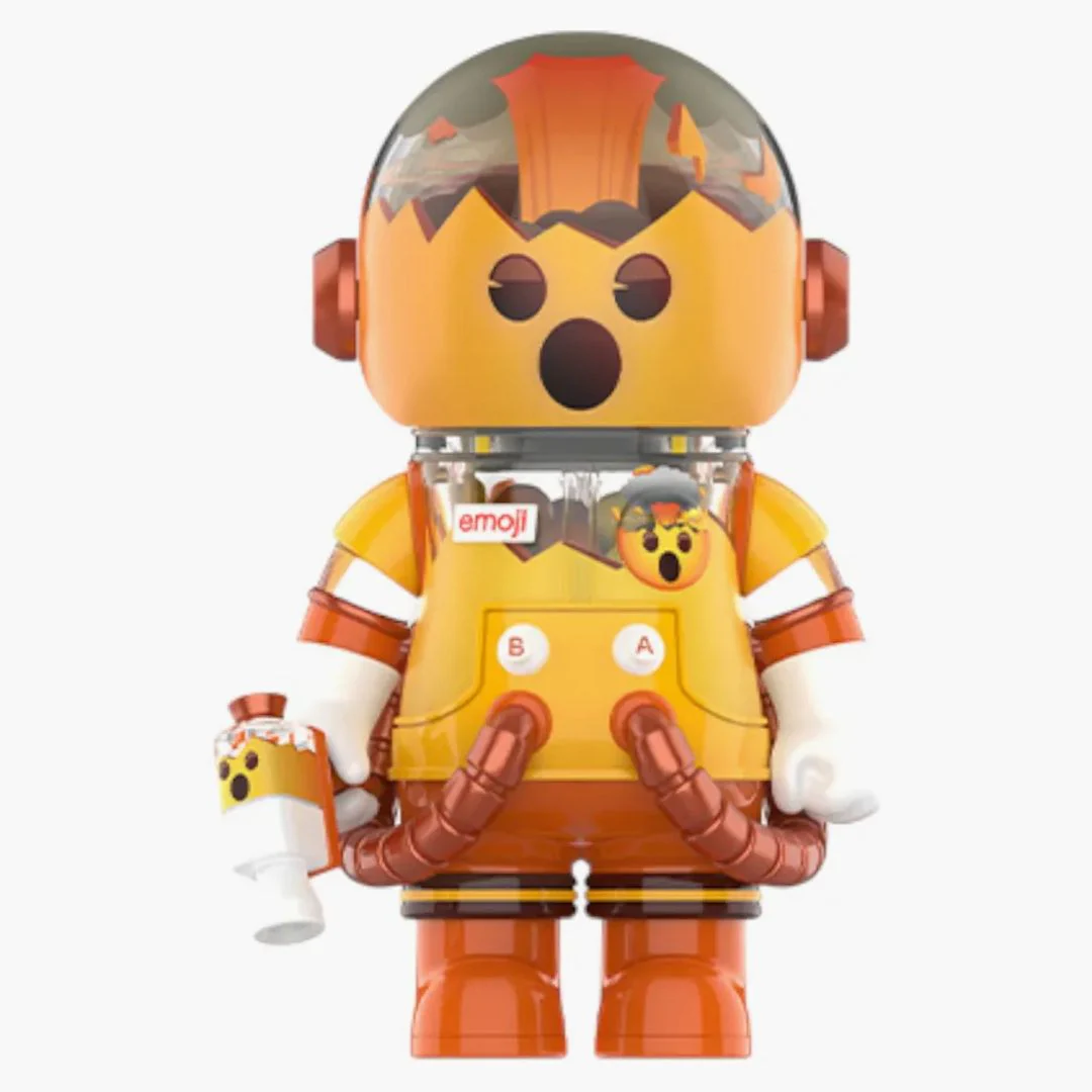 Pop Mart Mega Space Molly X Emoji Series Open Minded (secret Edition) 100%