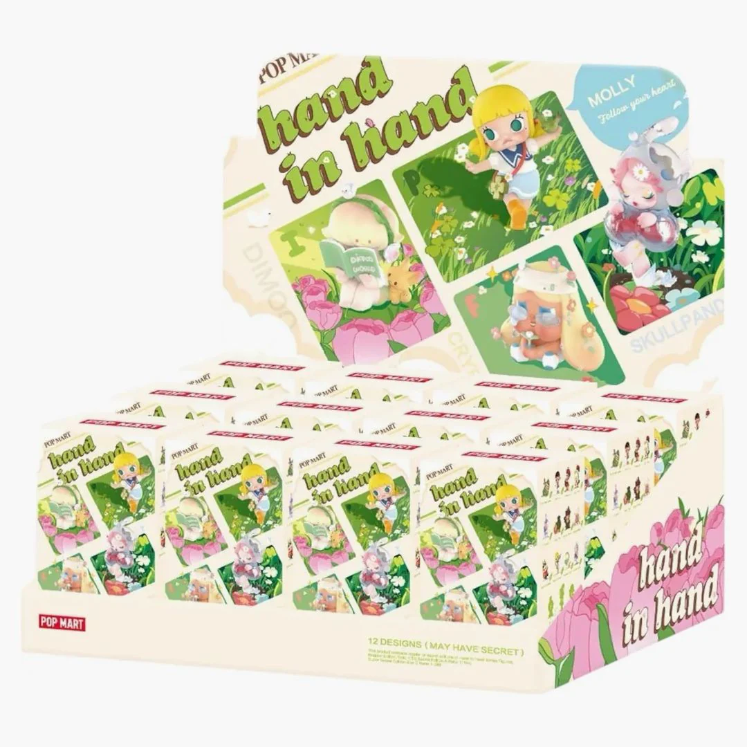 Pop Mart Pop Mart Hand In Hand Series Figures Sealed Case (12 Blind Box)