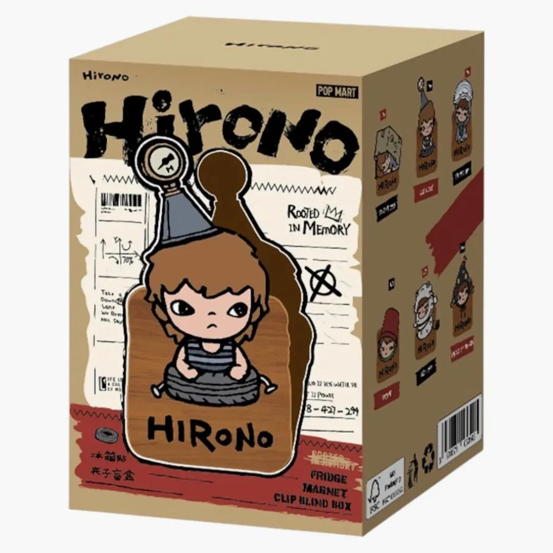 Pop Mart Pop Mart Hirono Echo Series Fridge Magnet Clip Single Blind Box