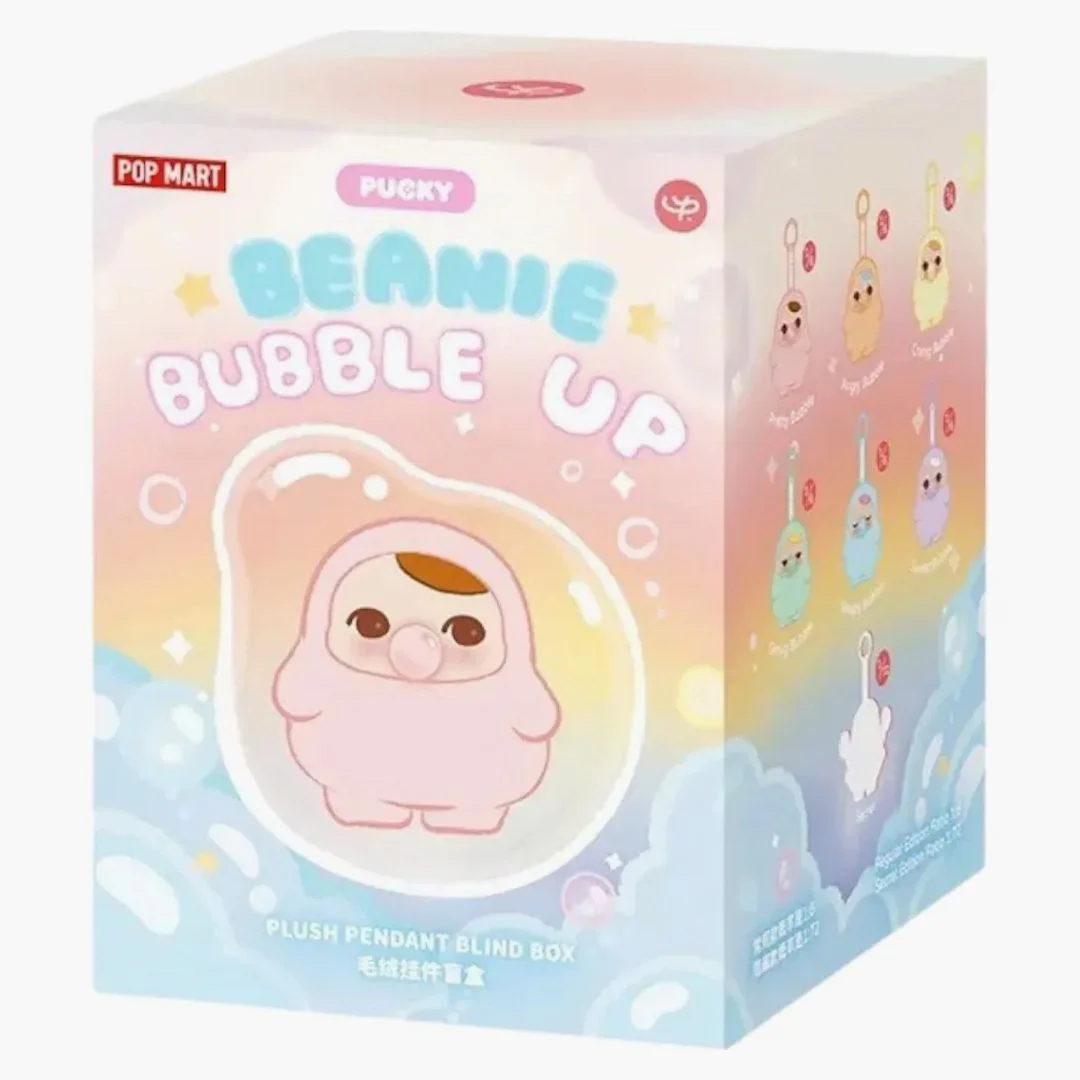 Pop Mart Pucky Beanie Bubble Up Series Single Blind Box