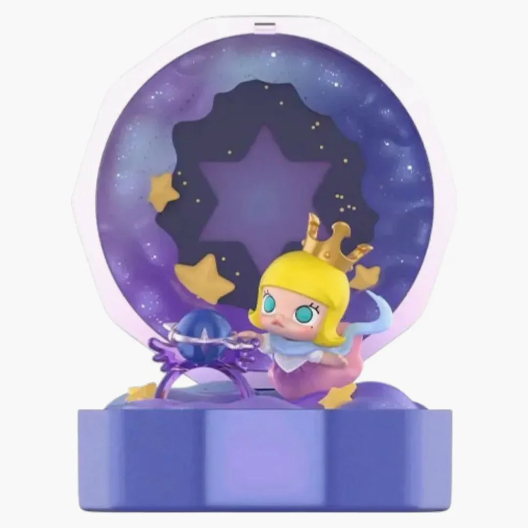 Pop Mart Romantic Ring Box Series 4 Molly Space-time Coordinates Secret Edition Scene Sets