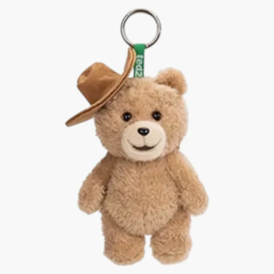 Pop Mart Ted2 Teddy Bear Action Series Cowboy Bear Plush Pendant