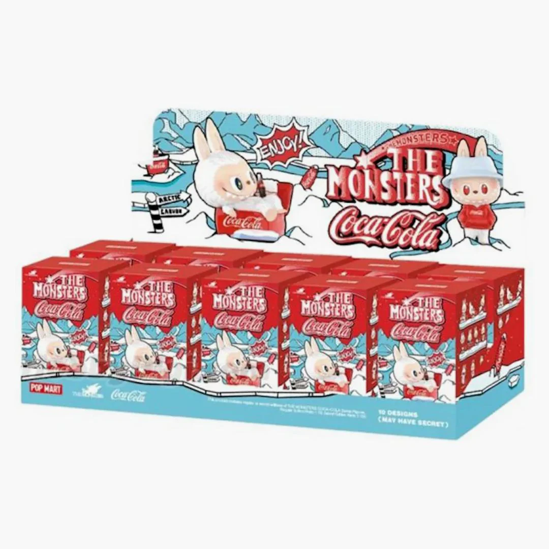 Pop Mart The Monsters Labubu Coca-cola Series Sealed Case (10 Blind Box)