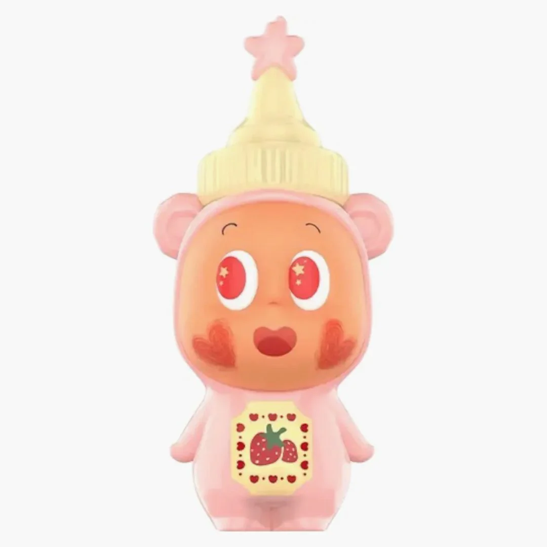 Pop Mart Twinkle Twinkle Create Your Taste Series B Strawberry Milk Secret Edition Figure