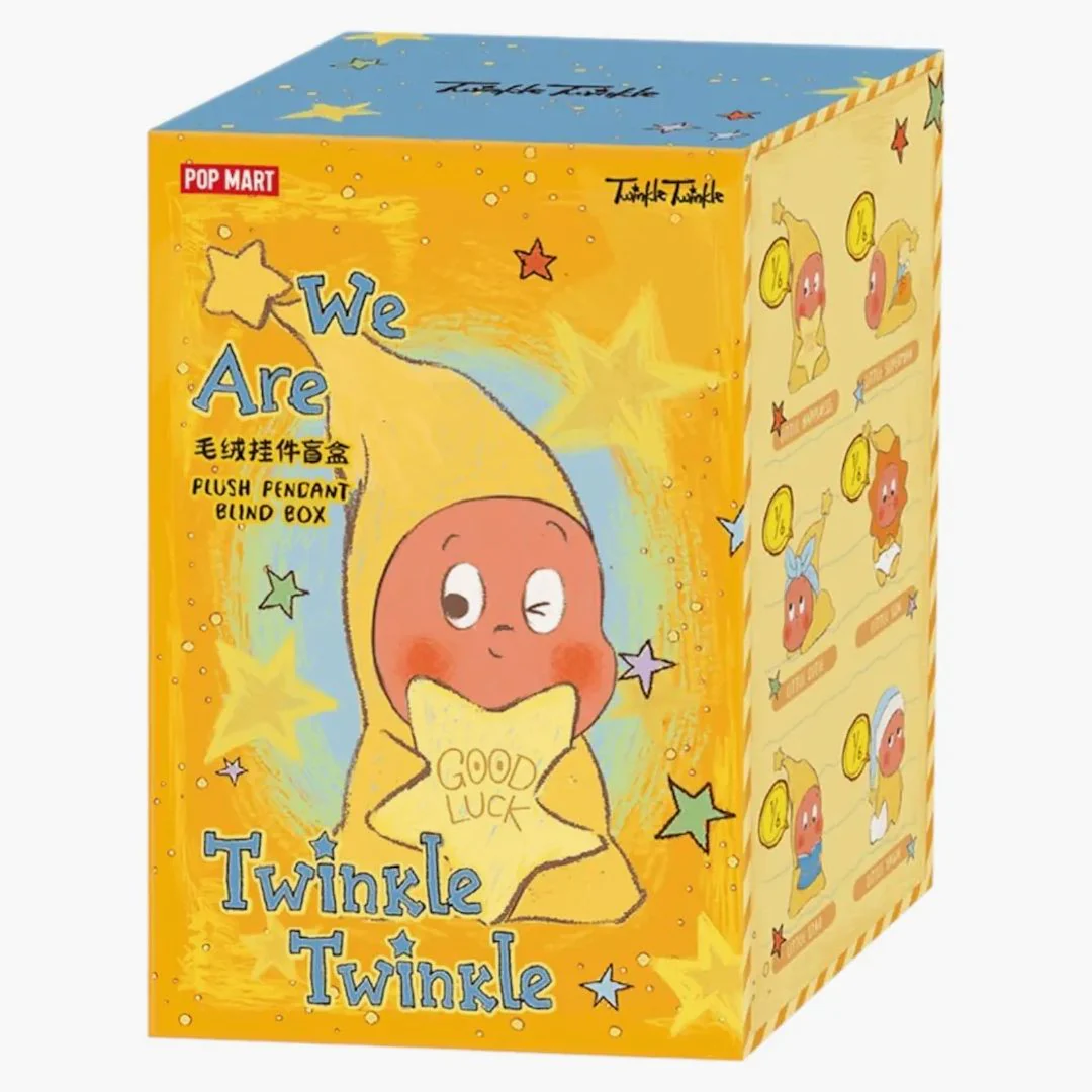 Pop Mart We Are Twinkle Twinkle Series Plush Pendant Single Blind Box