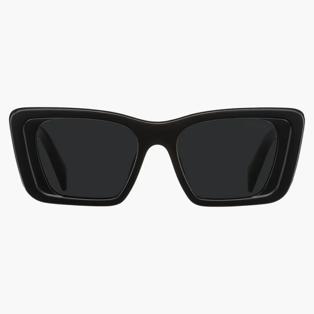 Prada Symbole Sunglasses Black/slate Grey