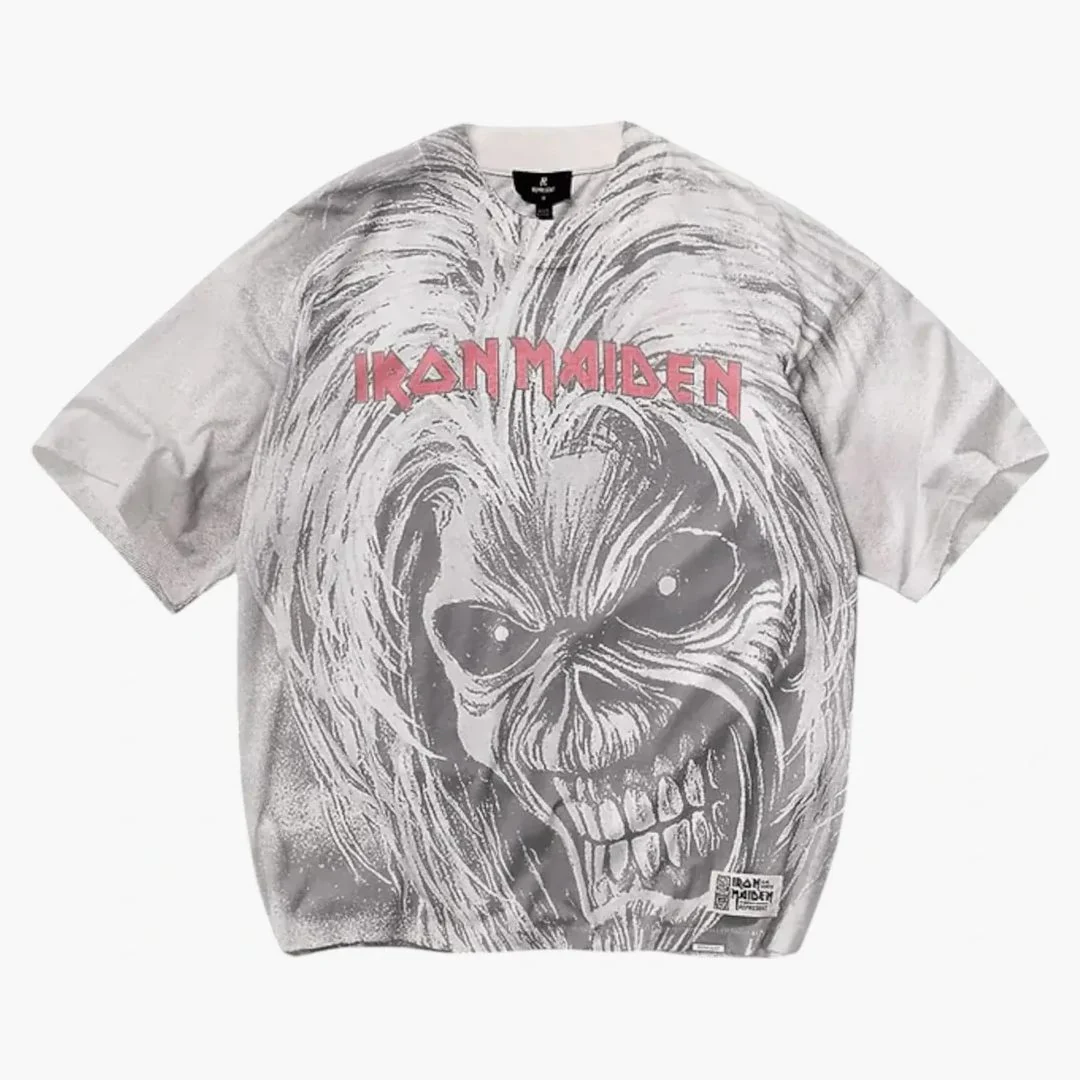 Represent Iron Maiden Killers T-shirt Flat White