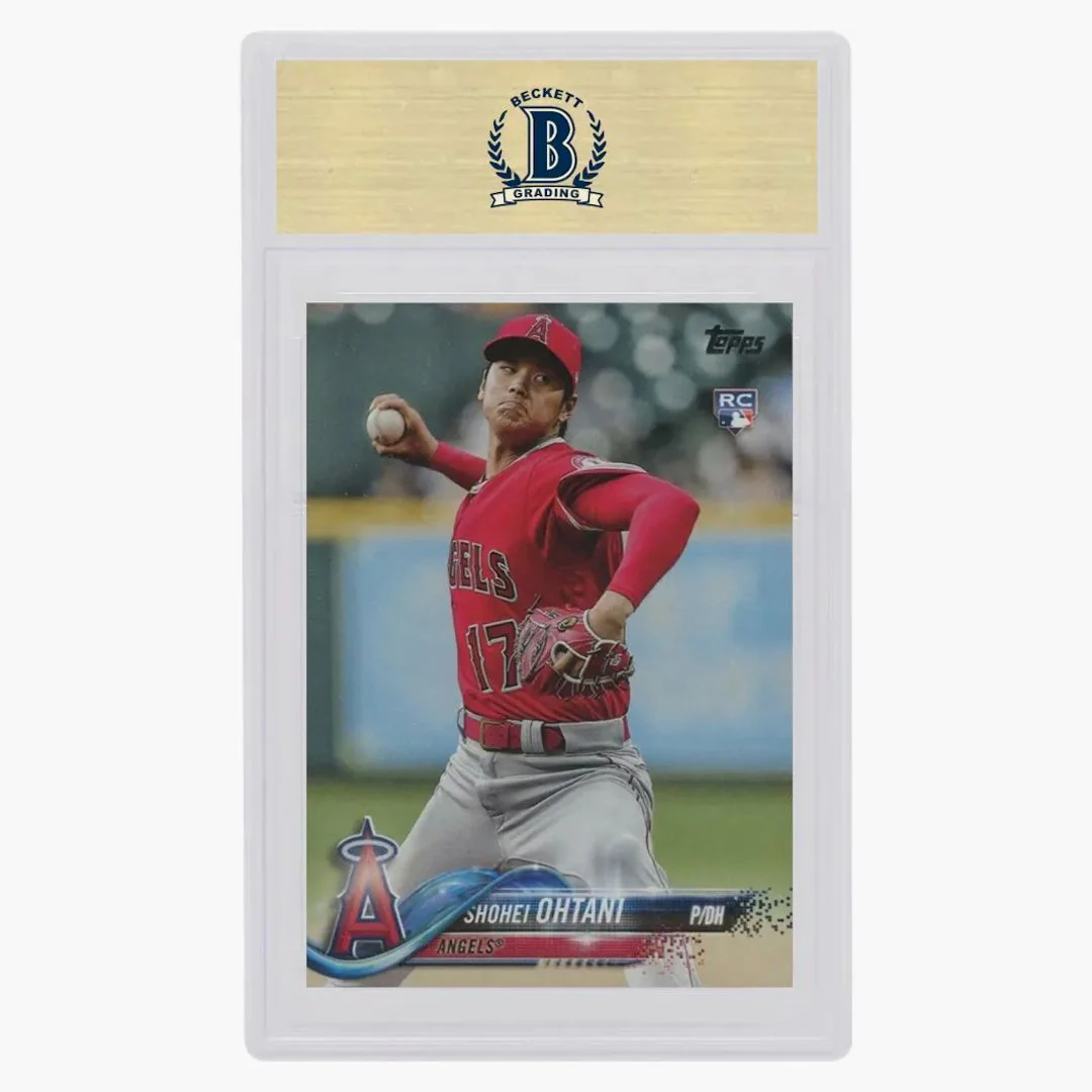 Shohei Ohtani 2018 Topps Update Rookie #us1 (psa Or Bgs Graded)