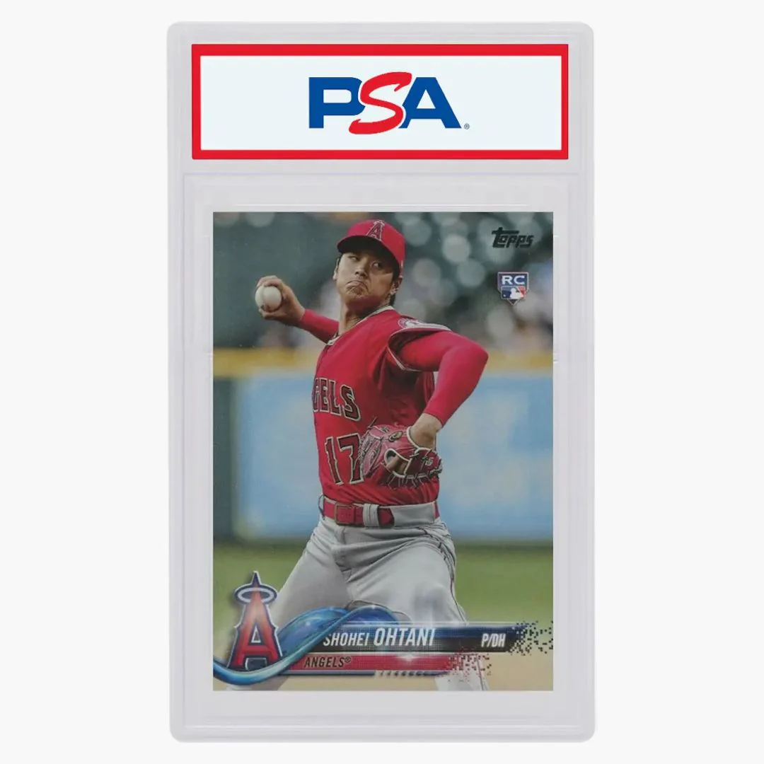 Shohei Ohtani 2018 Topps Update Rookie #us1 (psa Or Bgs Graded) - Image 2
