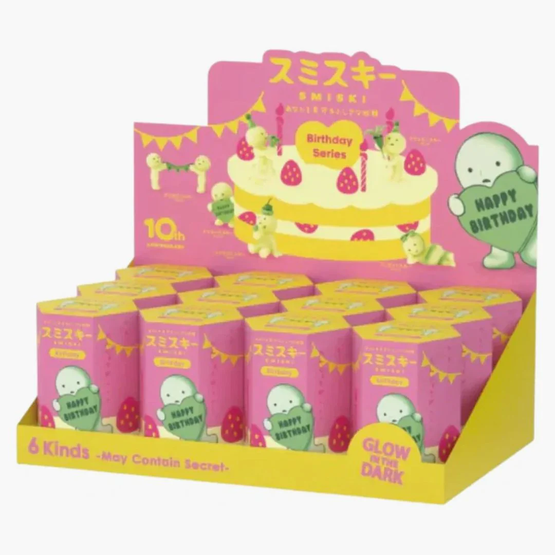 Smiski Birthday Series Sealed Case (12 Blind Box)