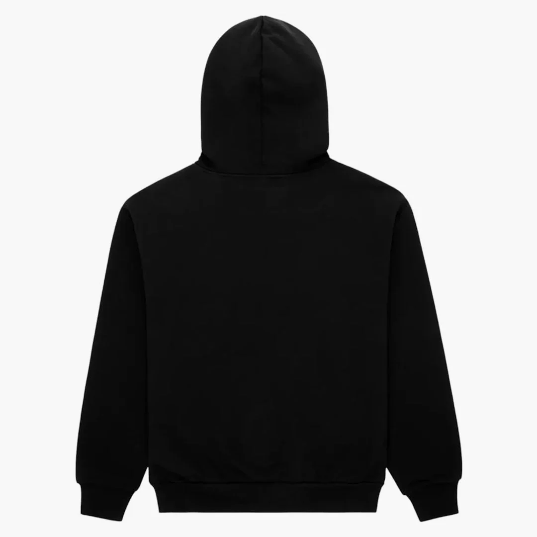 Sp5der Sp555 Zip Hoodie Black - Image 2
