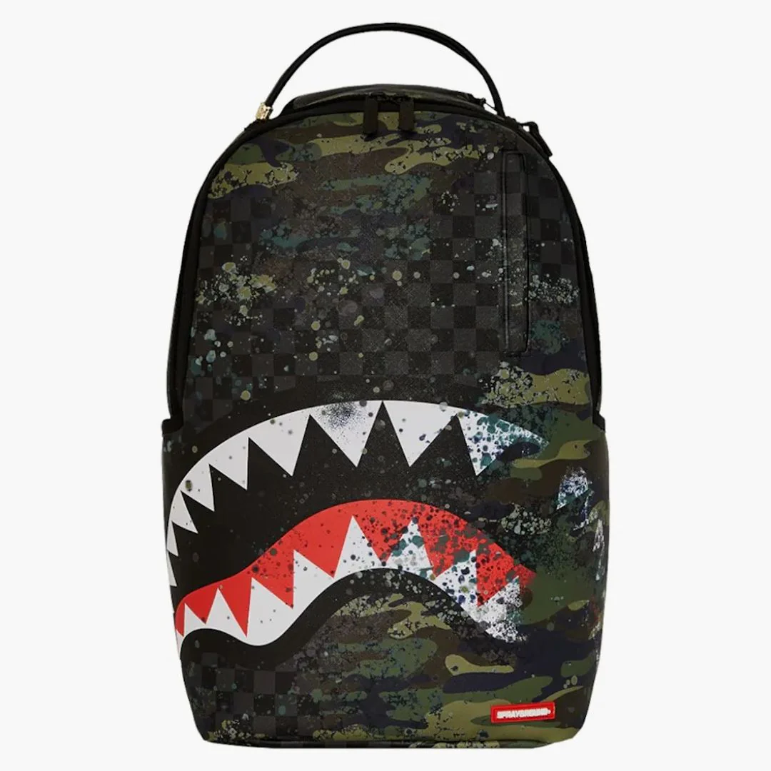 Sprayground Camo Splash Dlxsv Backpack Black/camo - Image 2