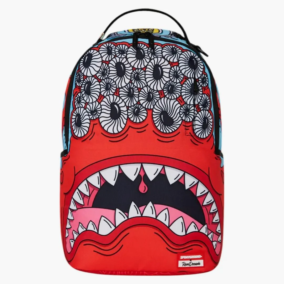 Sprayground Jorge Rodriguez The Artist Collab Blinky Shark Backpack Multicolor
