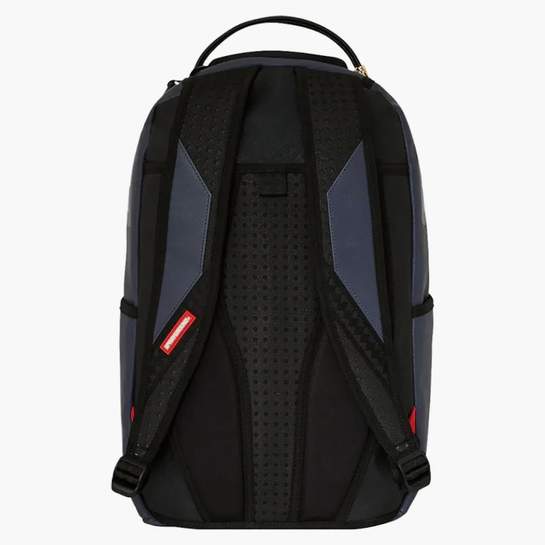 Sprayground Shark Central Late Arrival Dlxsv Backpack Midnight Blue - Image 3