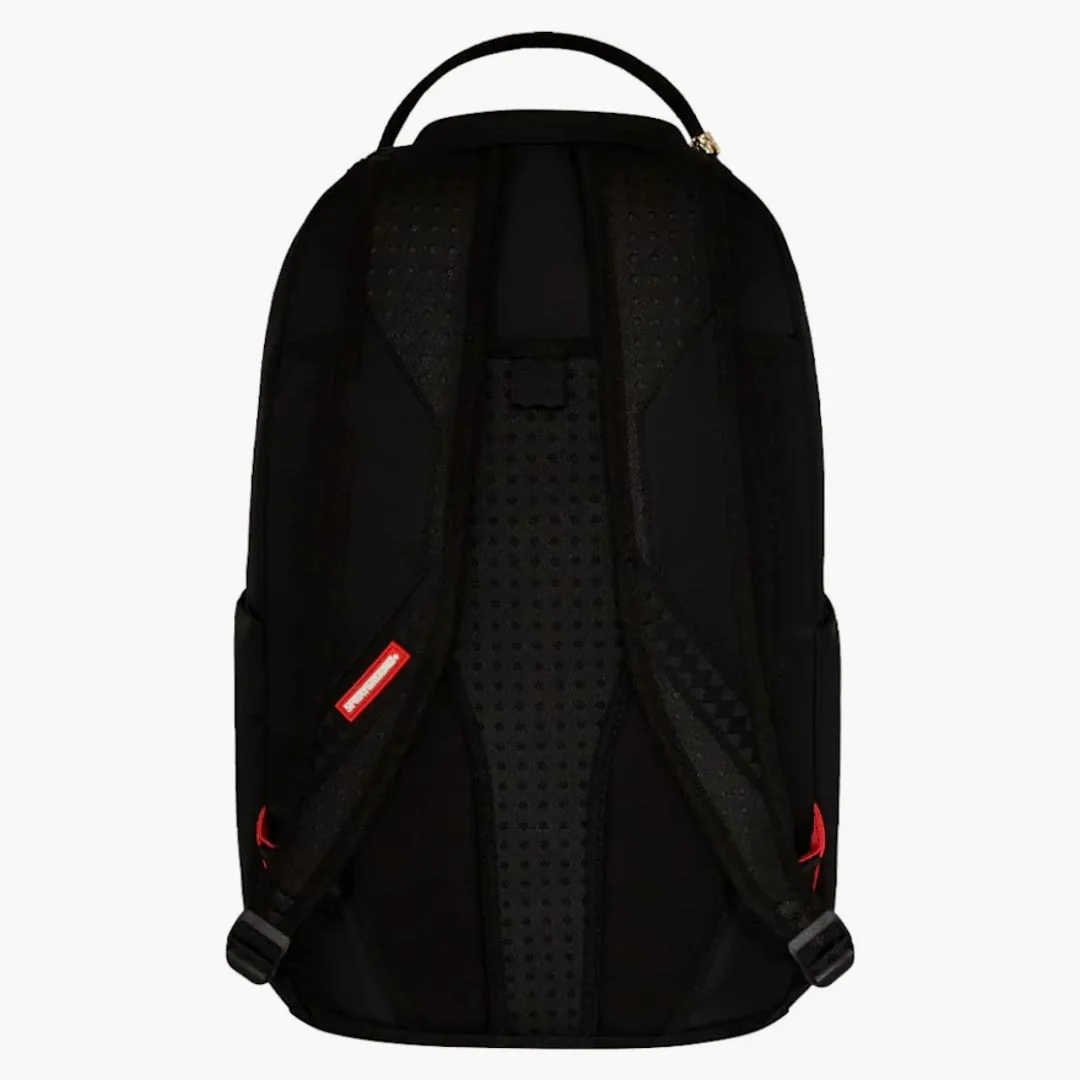 Sprayground Shark Central Nylon Backpack Black/pink - Image 3