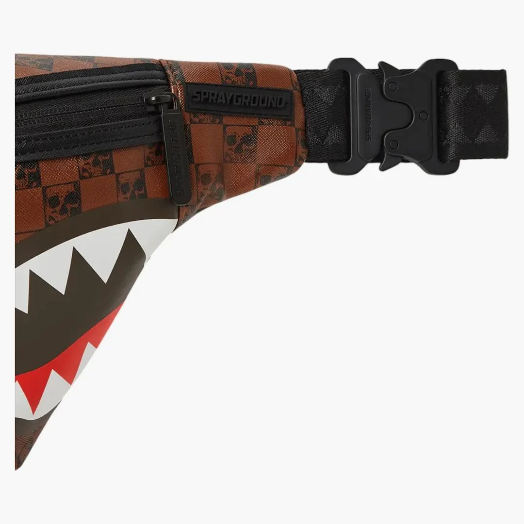 Sprayground Sharks And Skulls Savvy Crossbody Multicolor - Image 2