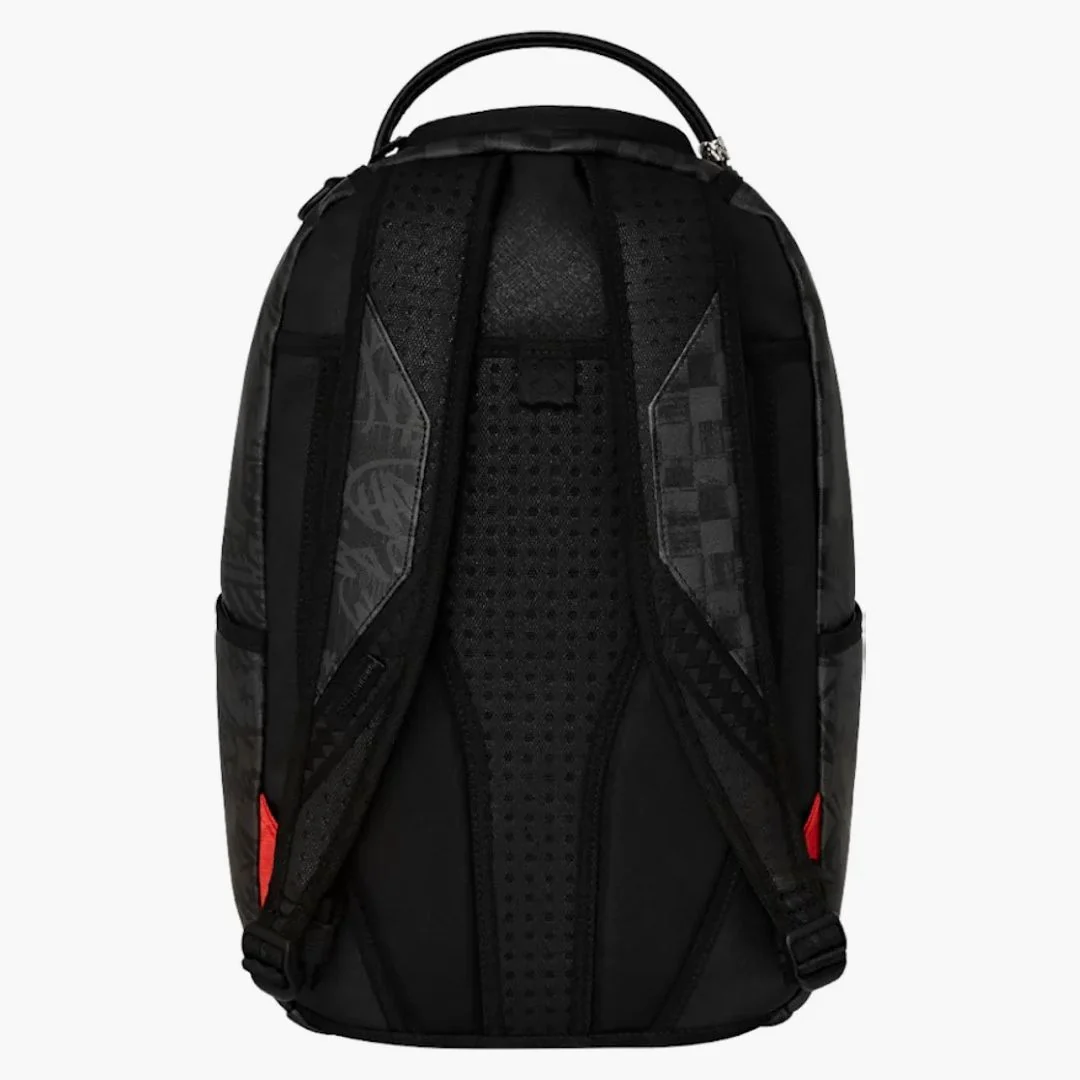 Sprayground Torn Graff Check Dlxsv Backpack Black/check - Image 3