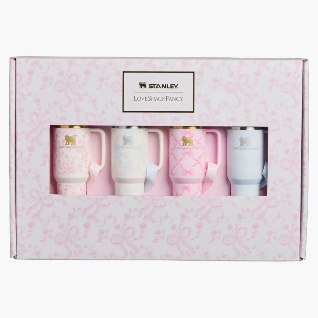 Stanley 1913 X Loveshackfancy Holiday Quencher Protour Ornament Set Multi Color Pk
