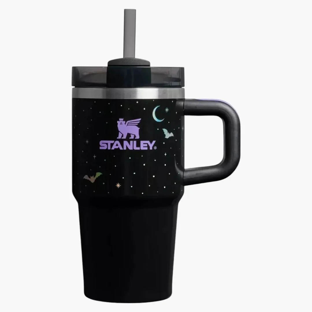 Stanley Halloween Flowstate Quencher 20oz Tumbler Spellcast Black