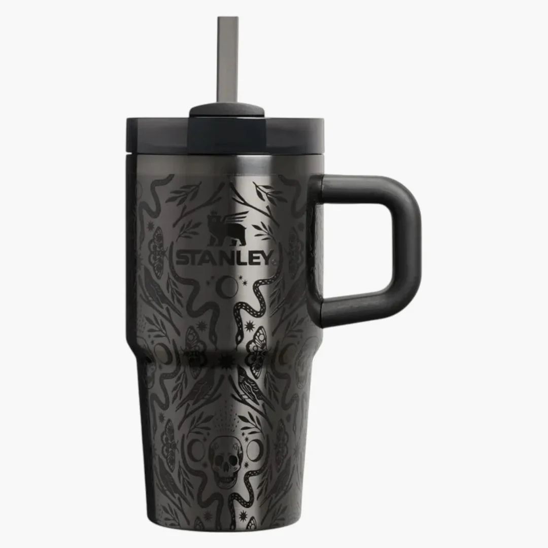 Stanley The Halloween Quencher H2.0 Flowstate 20oz Tumbler Deadly Damask