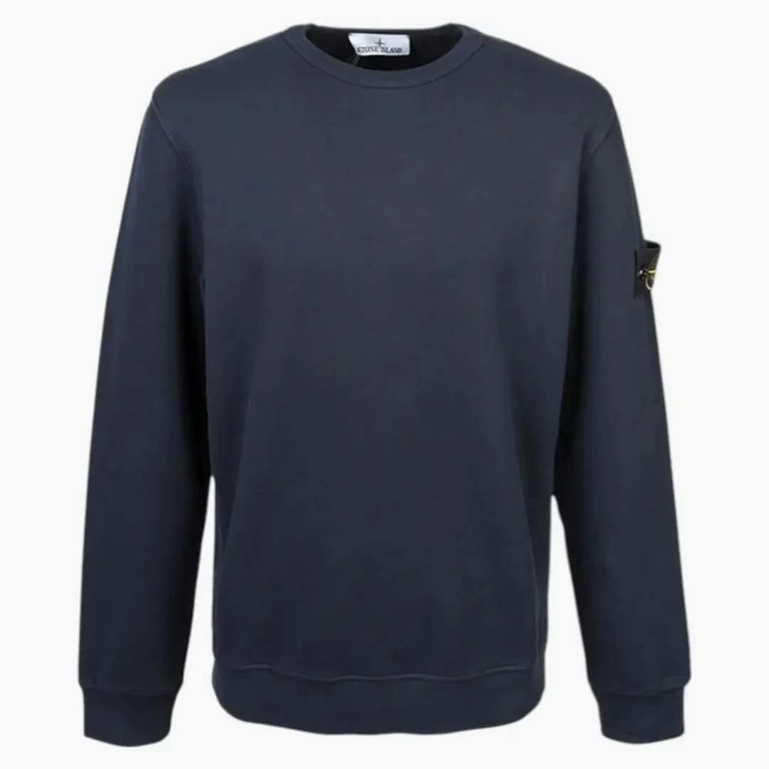 Stone Island Fleece Sweatshirt Navy