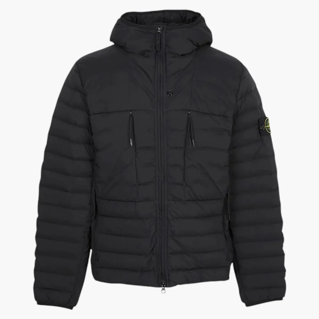 Stone Island Padded Jacket Black