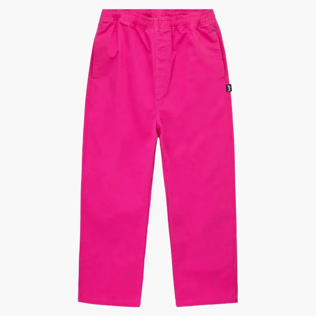 Stussy Brushed Beach Pant Hot Pink - Image 2