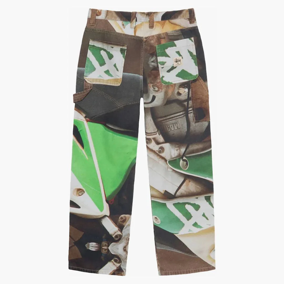 Stussy Canvas Work Pant Baja Print - Image 2
