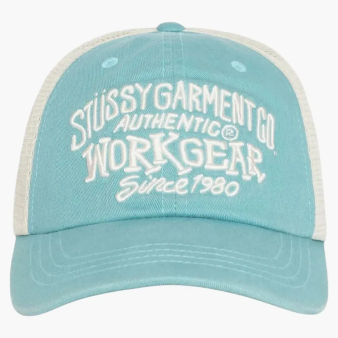 Stussy Low Profile Workgear Strapback Teal