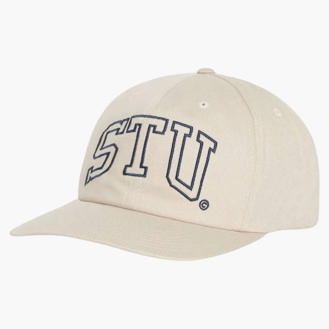 Stussy Mid-depth Stu Arch Strapback Natural - Image 2