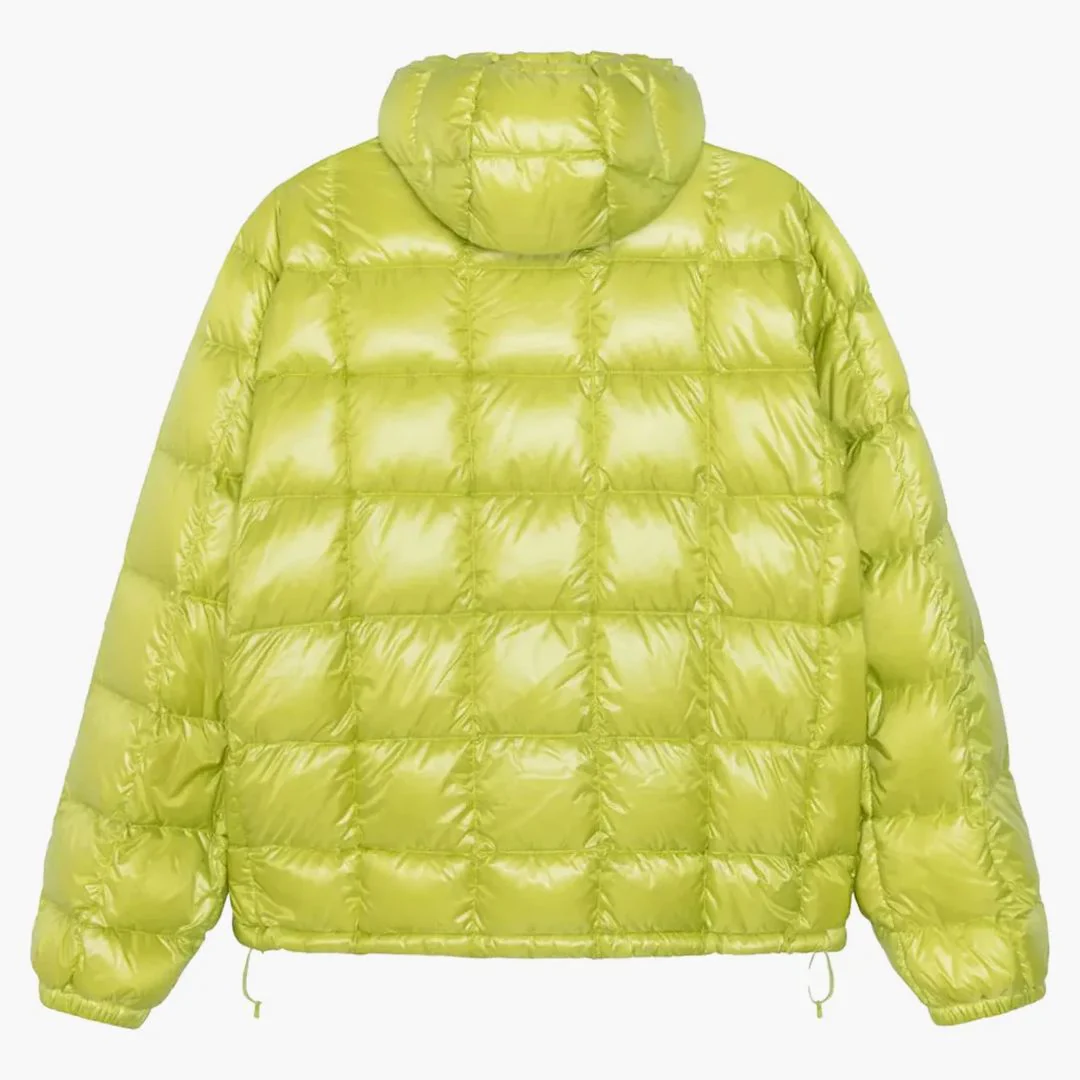 Stussy Midweight Hooded Puffer Lime - Image 2