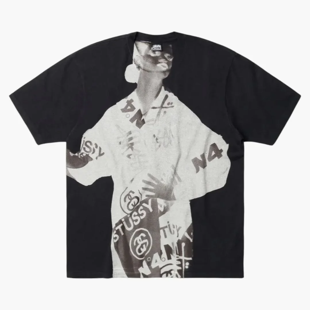 Stussy Paris Tee Faded Black